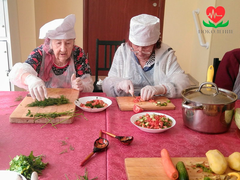 Всемирный день супа в частной доме престарелых Поколение