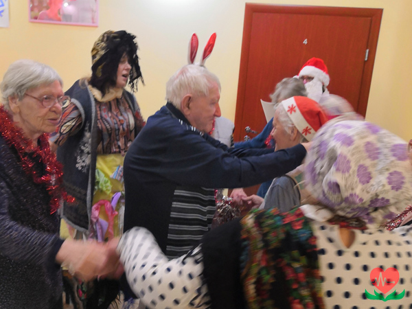 Новый год в частном доме престарелых в Москве
