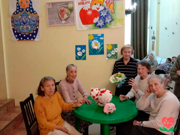 День дружбы в пансионате для пожилых людей в Подмосковье