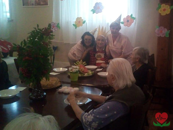 Наши чаепития в пансионате для пожилых людей