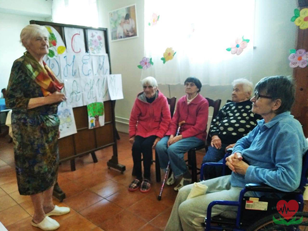 День знаний в пансионате для пожилых людей в Москве